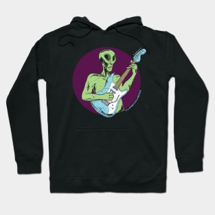 Alien Guitar Player Hoodie